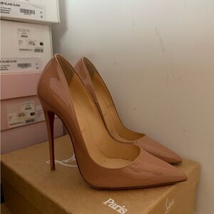 Christian Louboutin Blush Pink Stiletto Heels